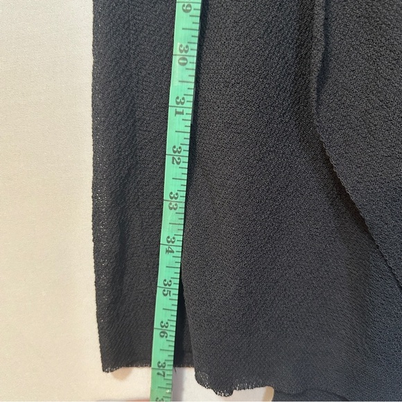 Elegant Gray Open-Front Lightweight Cardigan Sweater fit (S/M) - Picture 5 of 7